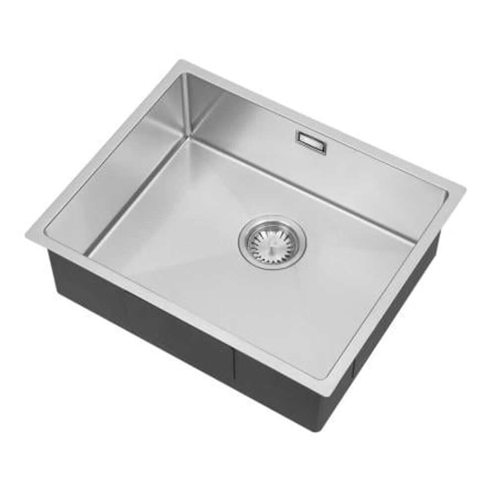 The 1810 Company Hex 1.0 Bowl Stainless Steel Undermount Kitchen Sink & Waste