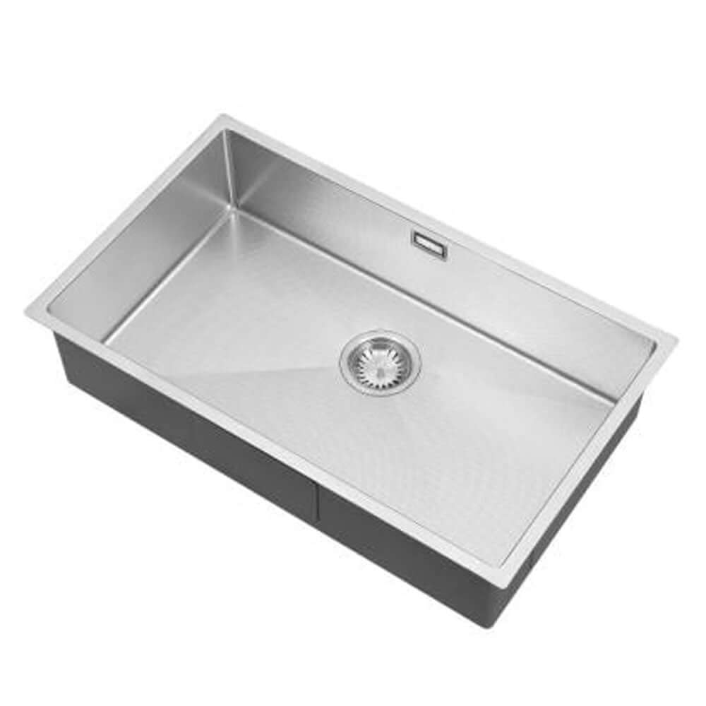 The 1810 Company Hex 1.0 Bowl Stainless Steel Undermount Kitchen Sink & Waste
