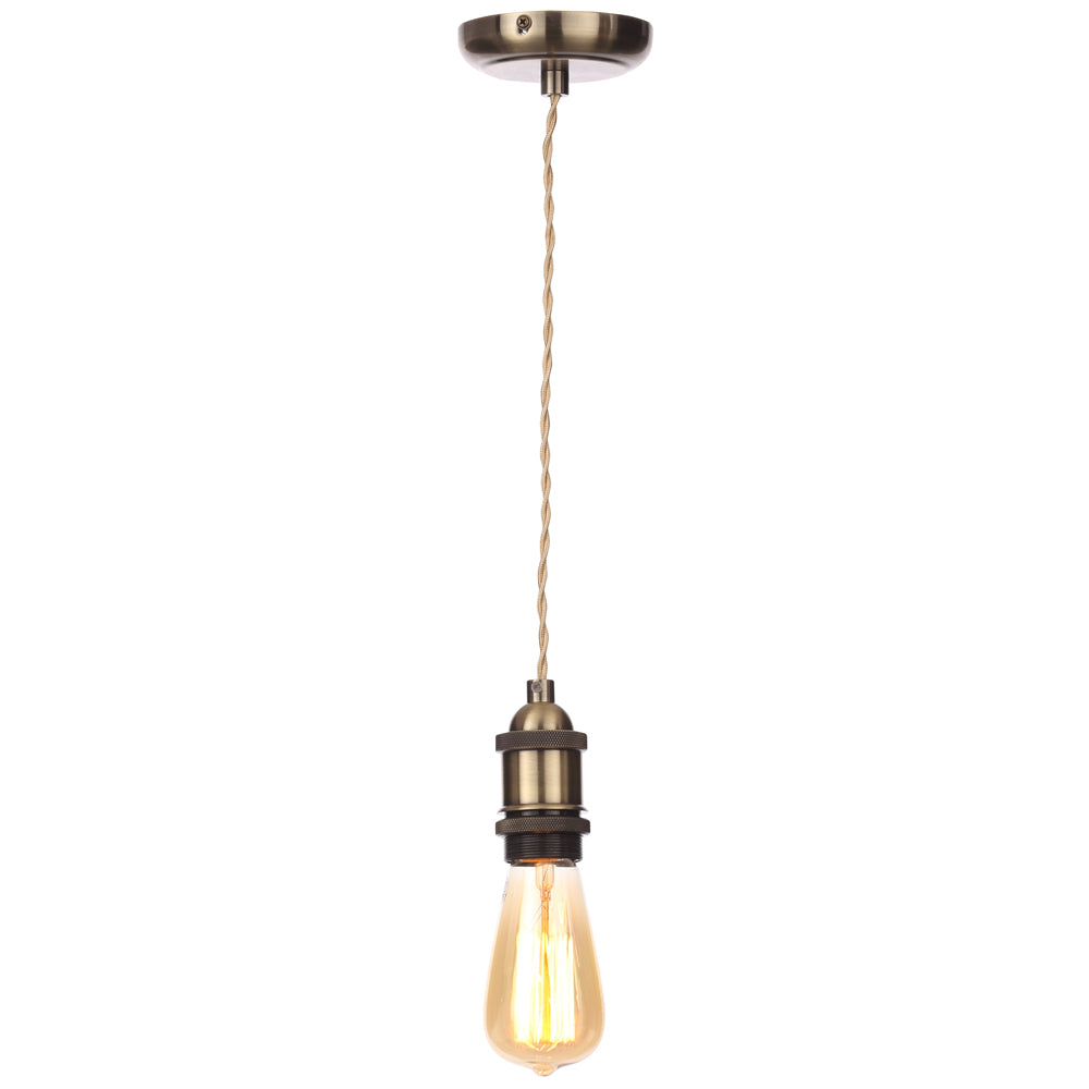 Inlight Antique Brass & Champagne Dale Cable Set - INL-27988-ABRS