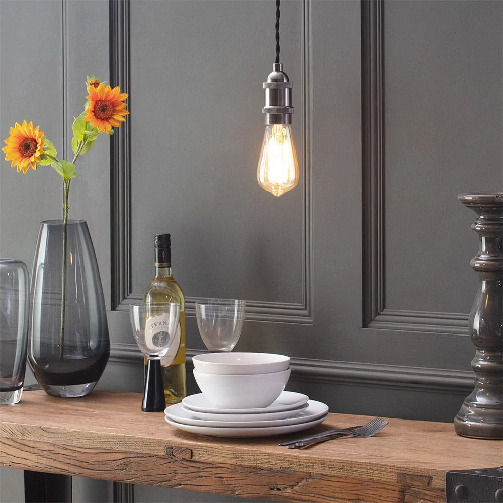 Inlight Pewter & Black Dale Cable Set - INL-27988-PEW