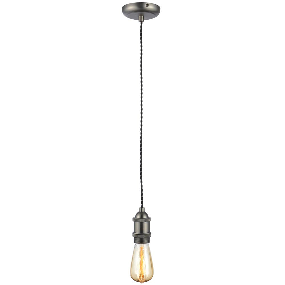 Inlight Pewter & Black Dale Cable Set - INL-27988-PEW