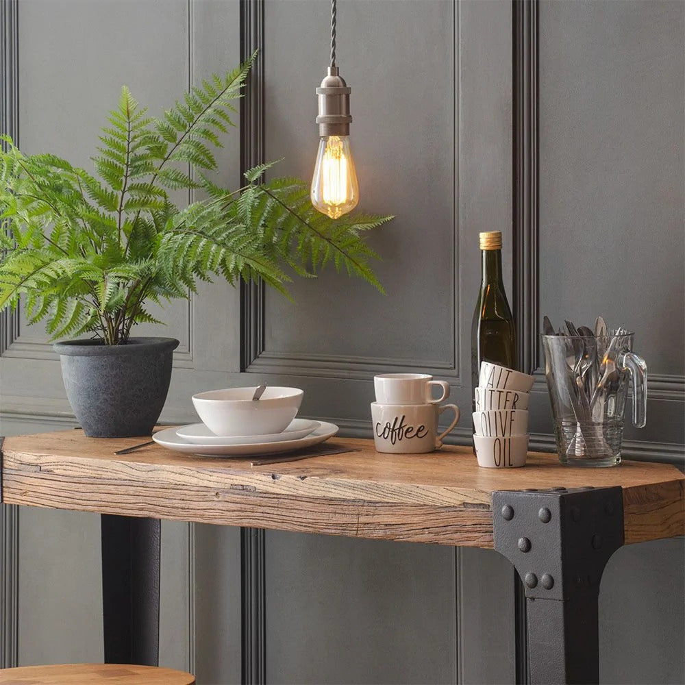 Inlight Satin Nickel & Grey Dale Cable Set - INL-27988-SNIC