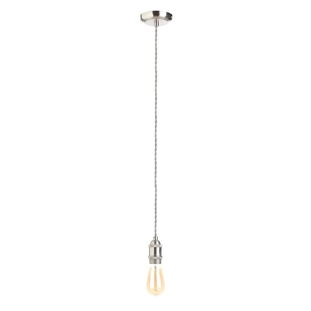 Inlight Satin Nickel & Grey Dale Cable Set - INL-27988-SNIC
