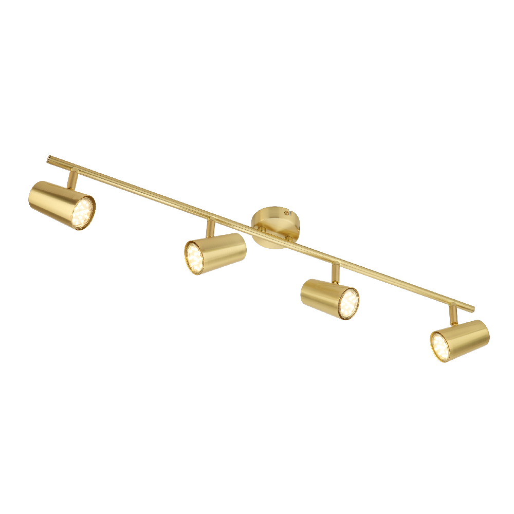 Inlight Harvey Satin Brass 4 Light Bar
