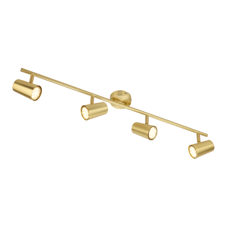 Inlight Harvey Satin Brass 4 Light Bar