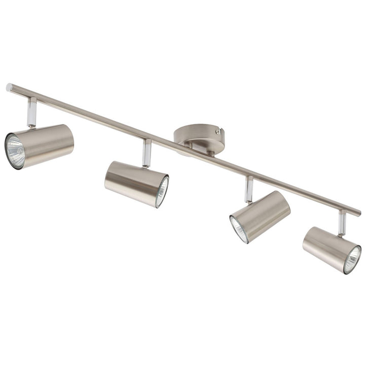 Inlight Harvey Satin Nickel IP20 4 Spotlight Bar - INL-31723-SNIC