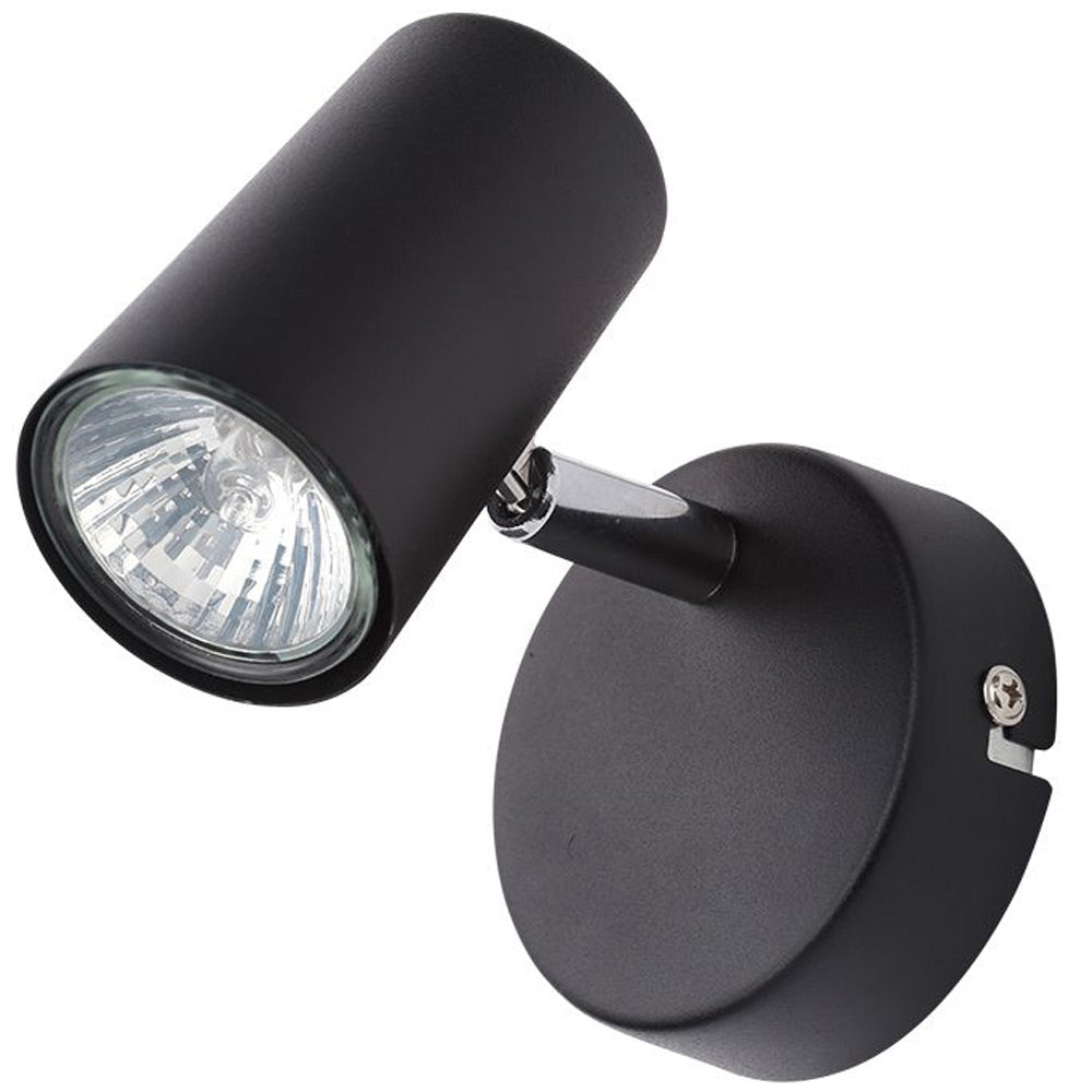 Inlight Harvey Black IP20 Sngle Spotlight Bar - INL-31775-BLK
