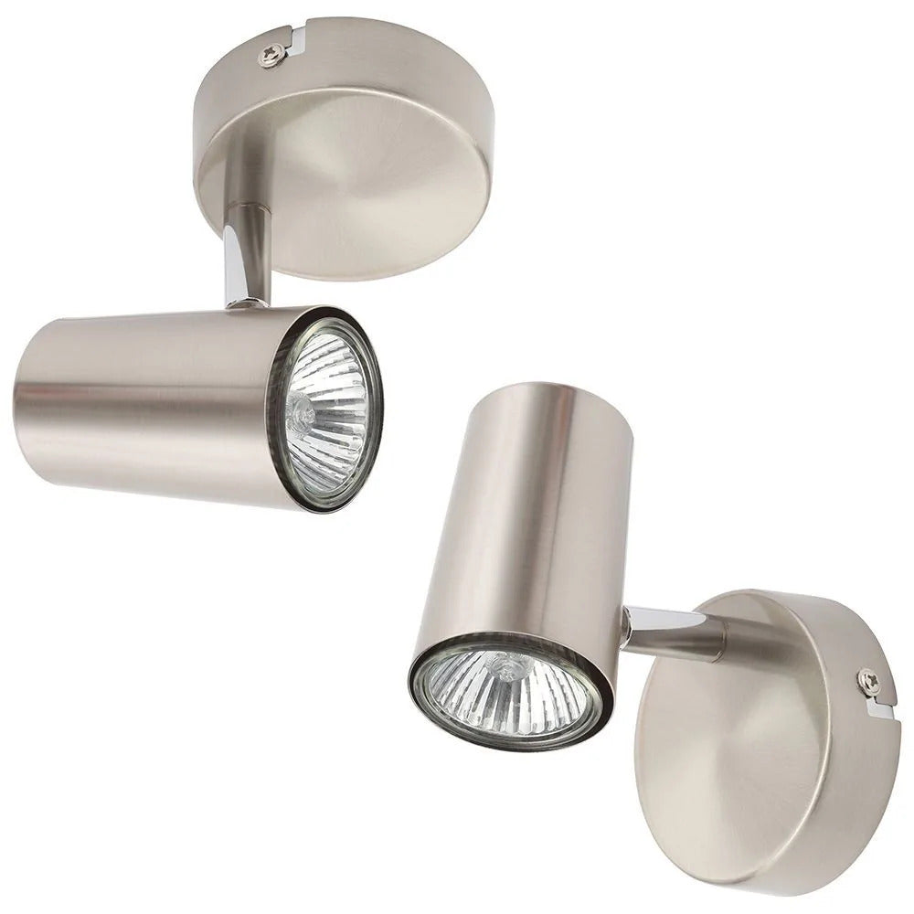 Inlight Harvey Satin Nickel IP20 Sngle Spotlight Bar - INL-31775-SNIC
