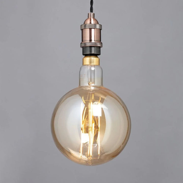 Inlight Warm White 6W Large Vintage LED Filament Lamp - INL-34028-AMB