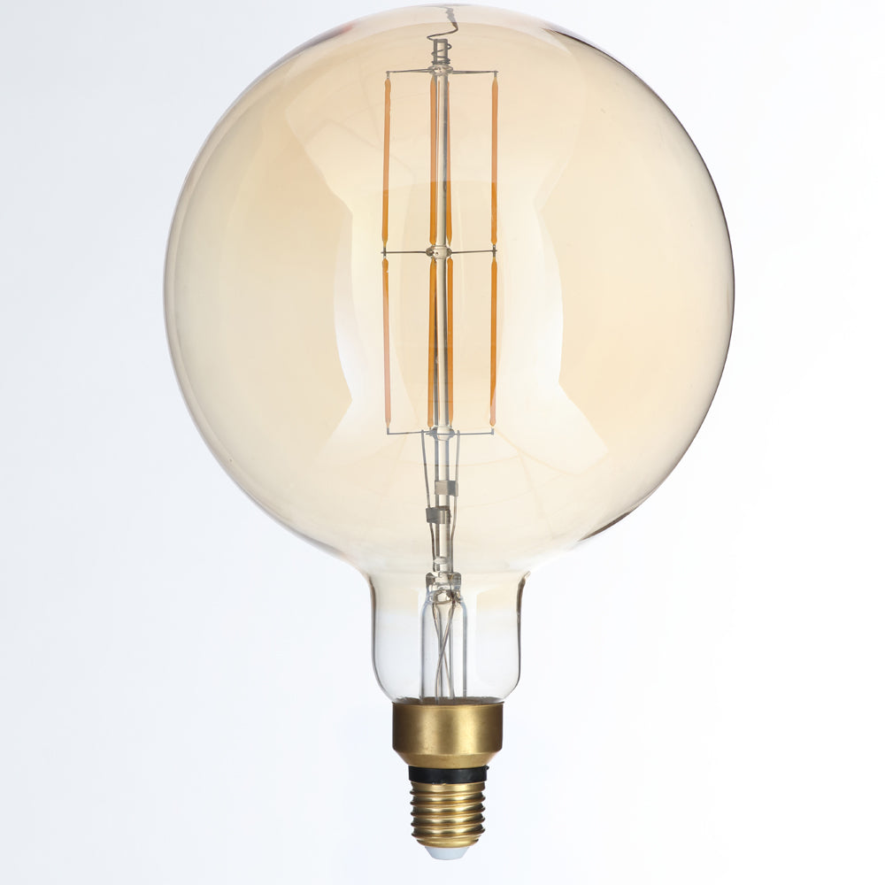 Inlight Warm White 6W Large Vintage LED Filament Lamp - INL-34028-AMB