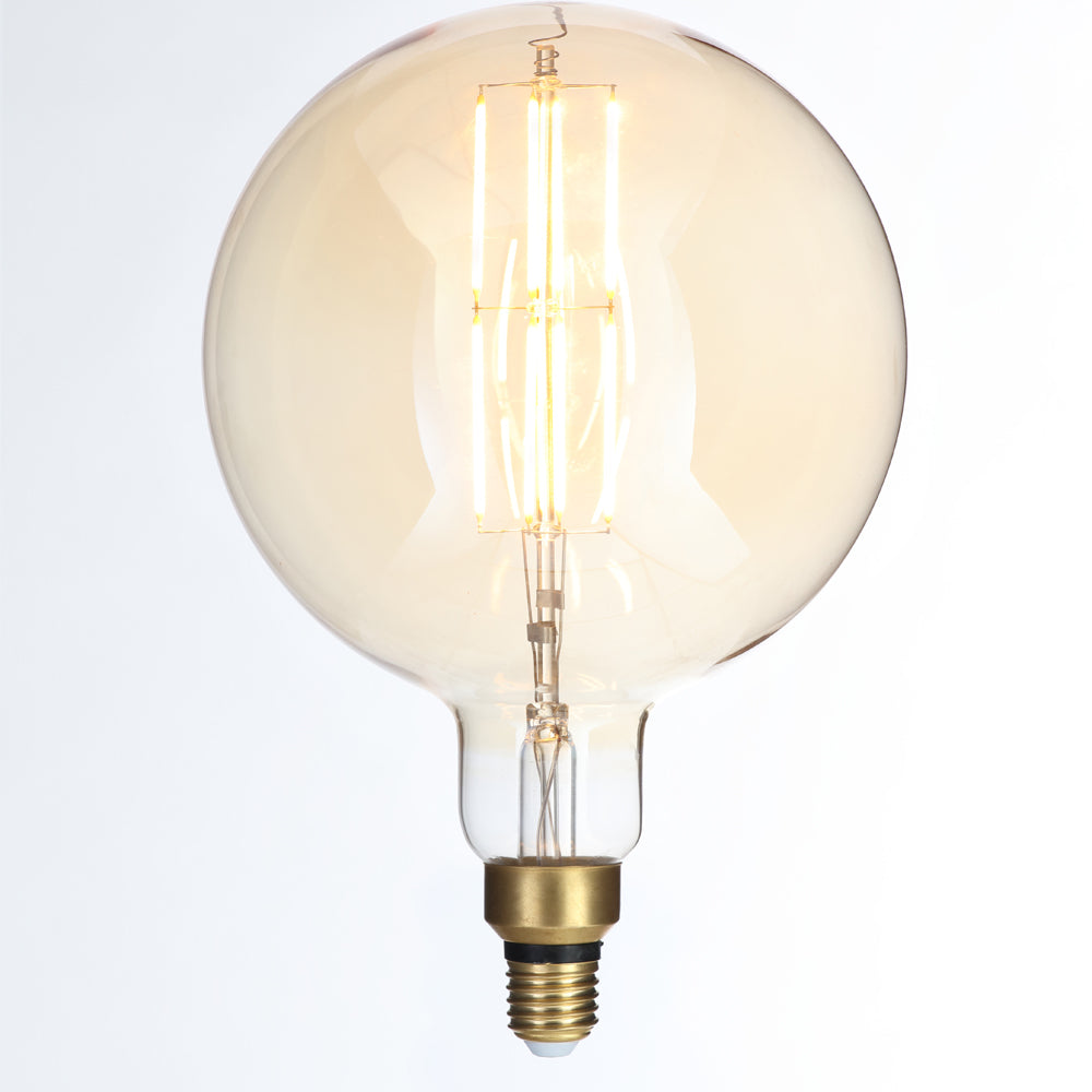 Inlight Warm White 6W Large Vintage LED Filament Lamp - INL-34028-AMB