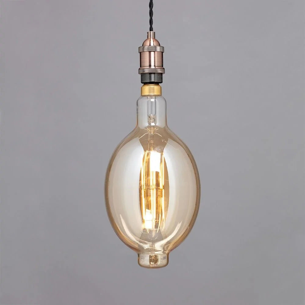 Inlight Warm White 6W Large Vintage LED E27 Filament Lamp - INL-34029-AMB