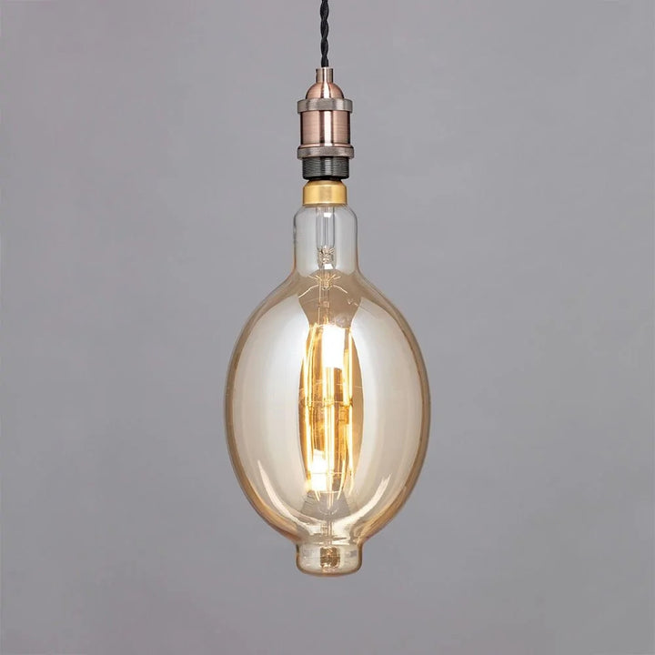 Inlight Warm White 6W Large Vintage LED E27 Filament Lamp - INL-34029-AMB