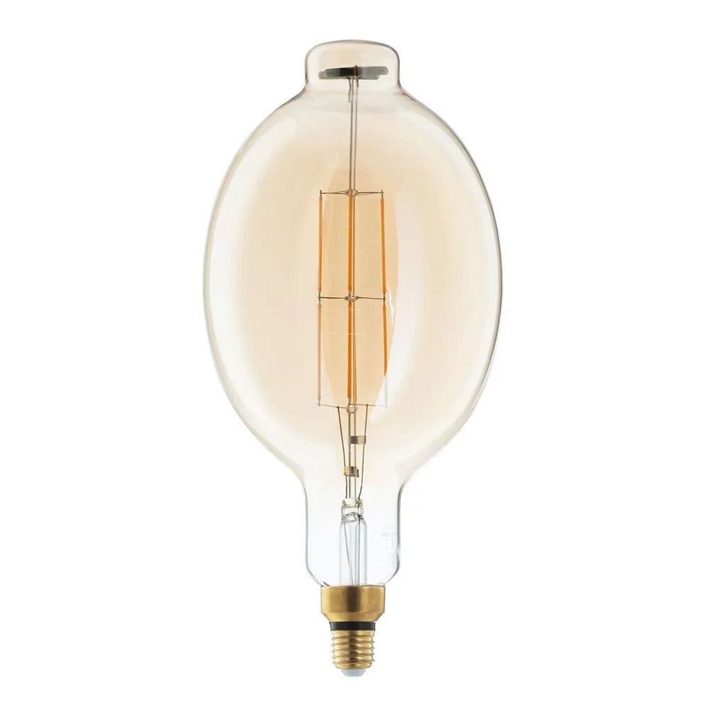 Inlight Warm White 6W Large Vintage LED E27 Filament Lamp - INL-34029-AMB