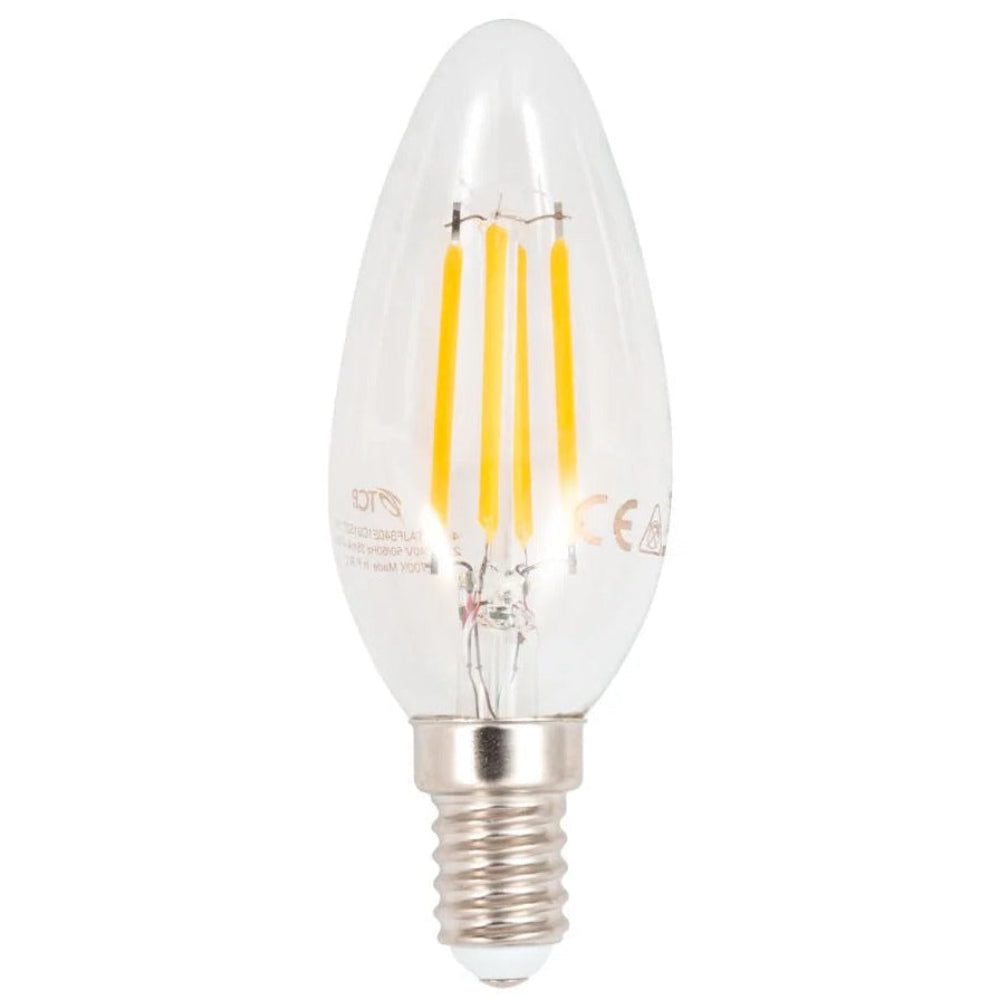 Inlight Warm White Filament 4W Candle LED Lamp - INL-36012