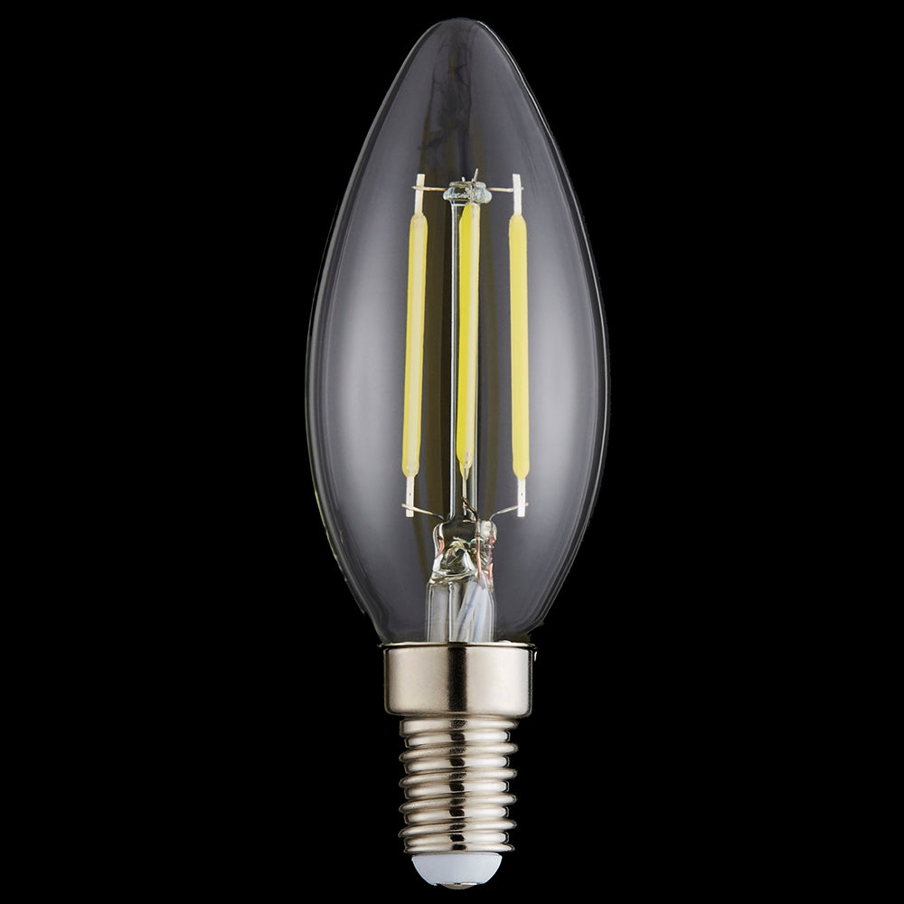Inlight Cool White Filament 4W Candle LED Lamp - INL-36015
