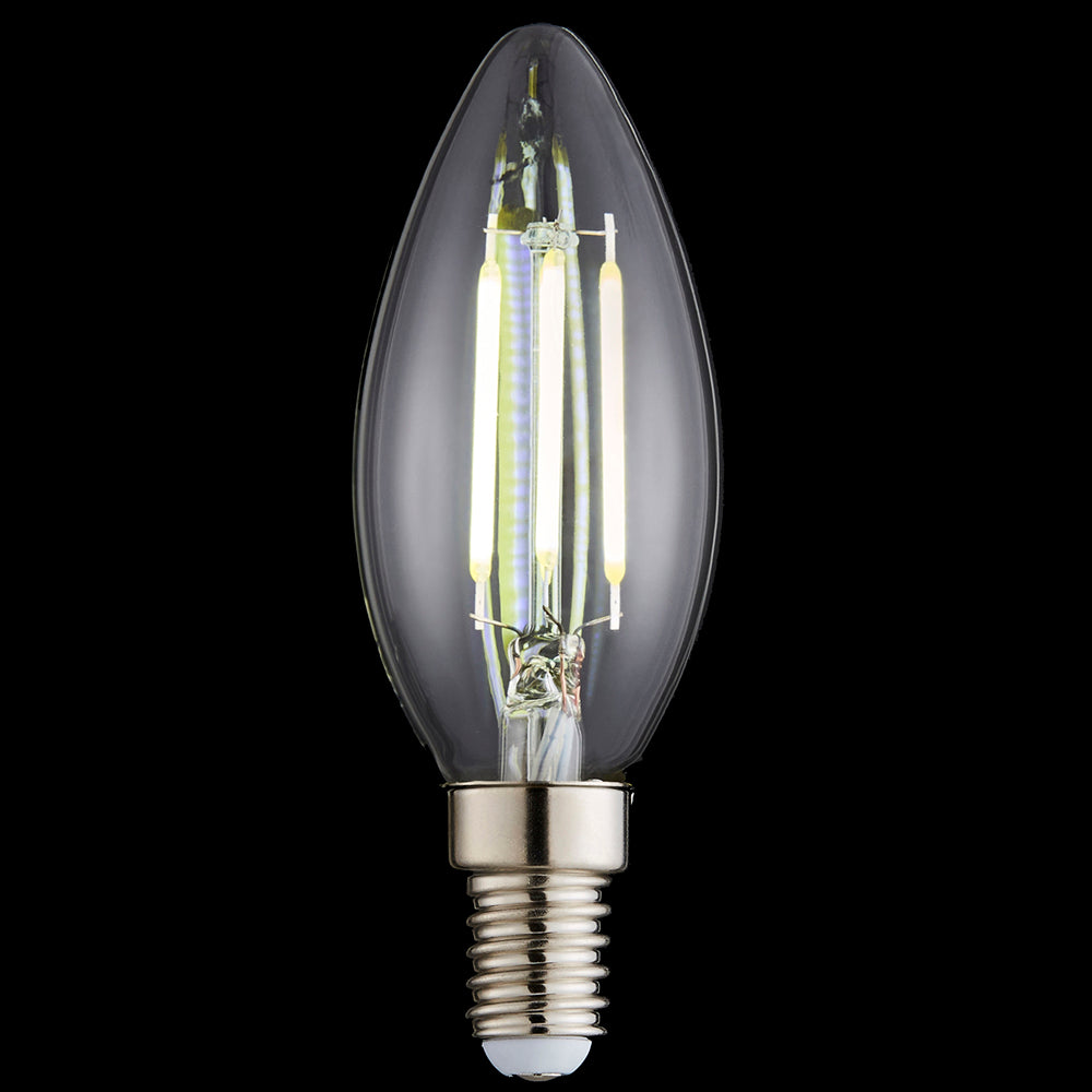 Inlight Cool White Filament 4W Candle LED Lamp - INL-36015