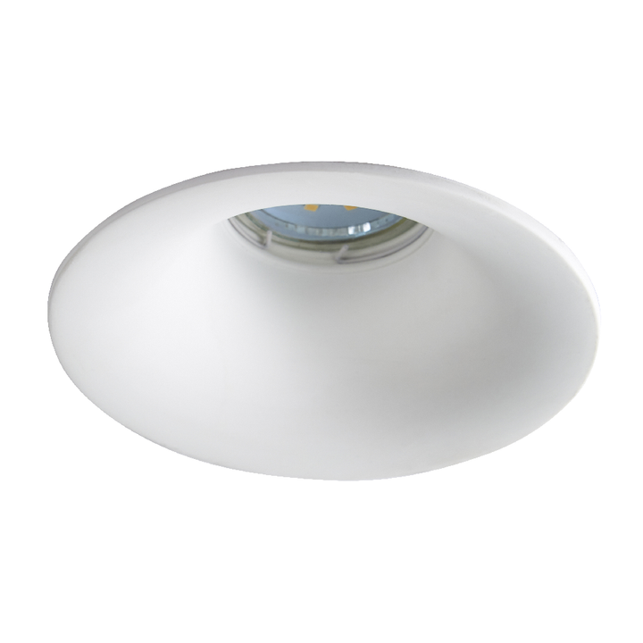 Inlight Cabra Plaster Rnd Rec Flush Down Light White