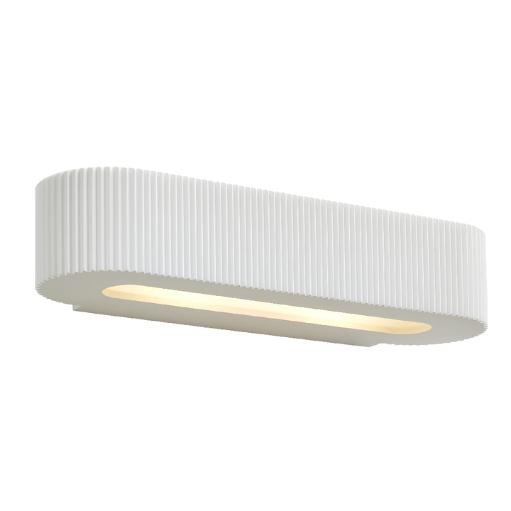Inlight Getxo White Plaster Wall Uplighter