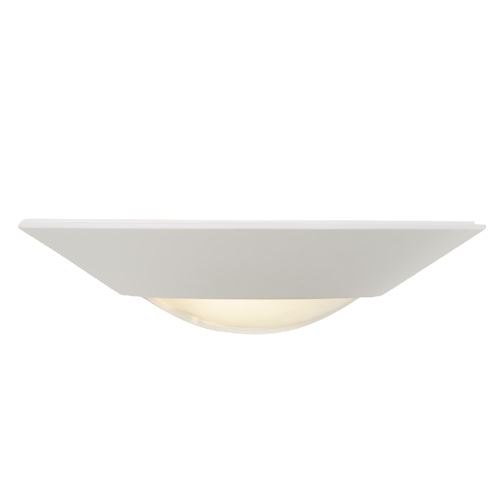Inlight Telde White Plaster Wall Uplighter