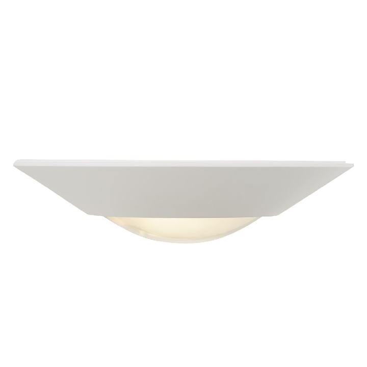 Inlight Telde White Plaster Wall Uplighter