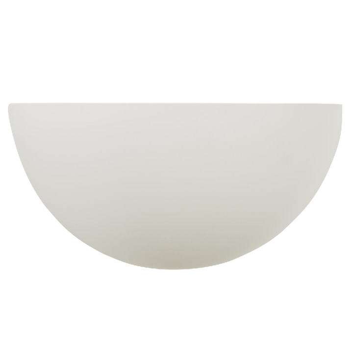 Inlight Mao White Plaster Wall Qtr Uplighter