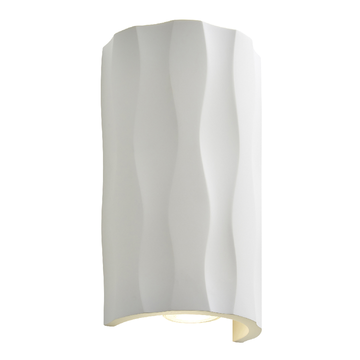 Inlight Toledo White Lrg Up/Down Plaster Wall Light