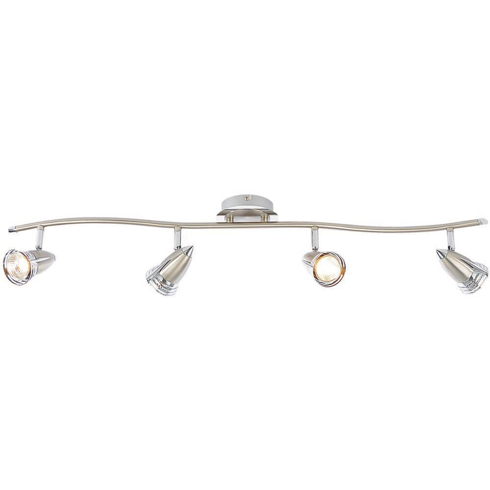 Inlight Elara Satin Nickel & Chrome 35W 4 Light Bar Spotlight - INL-598410-SNIC