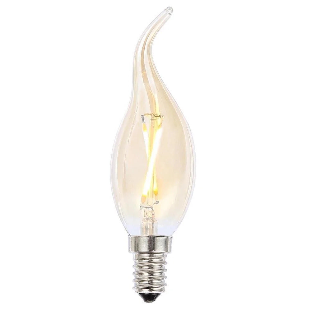 Inlight Tinted C35L 2W E14 LED Vintage Filament Candle Lamp INL-C35L-LED-SES-TNT
