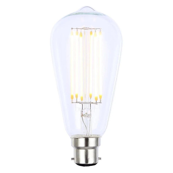 Inlight Clear 6W B22 ST64 Vintge Dimmable Filament LED Lamp INL-ST64-LED-BC-CLR