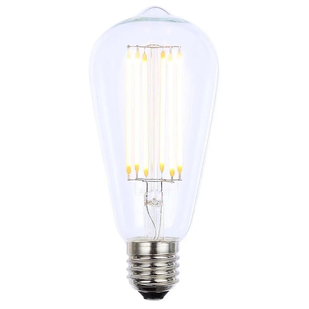 Inlight Clear 6W E27 ST64 Vintge Large Dimmable LED Lamp - INL-ST64-LED-ES-CLR