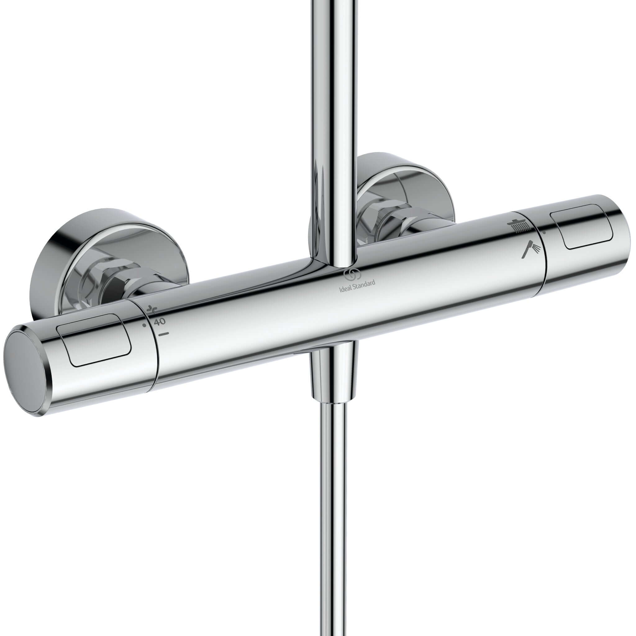 Ideal Standard Ceratherm T25M Chrome Exposed Shower System