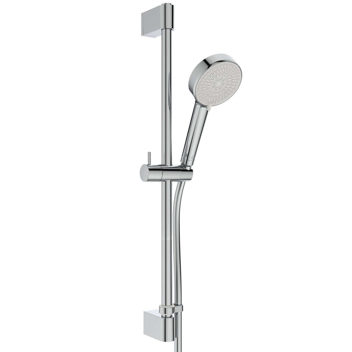 Ideal Standard Idealrain Chrome 600mm Shower Slide Rail Kit with Two Function Handset