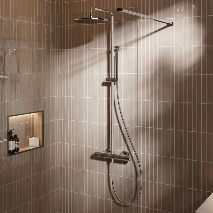 Ideal Standard Ceratherm T25M Chrome Exposed Shower System