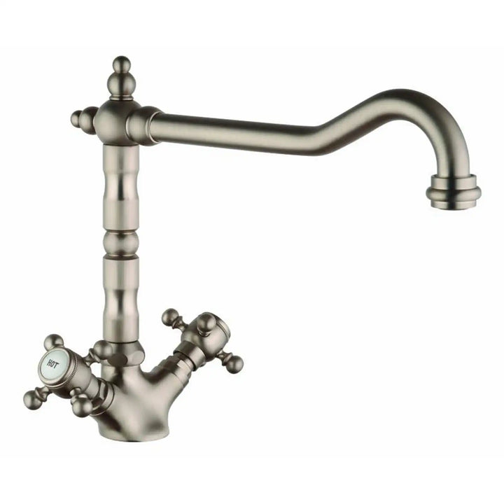 Paini Brushed One Tap Hole Baroc Mono Sink Mixer Tap LECQ570IA