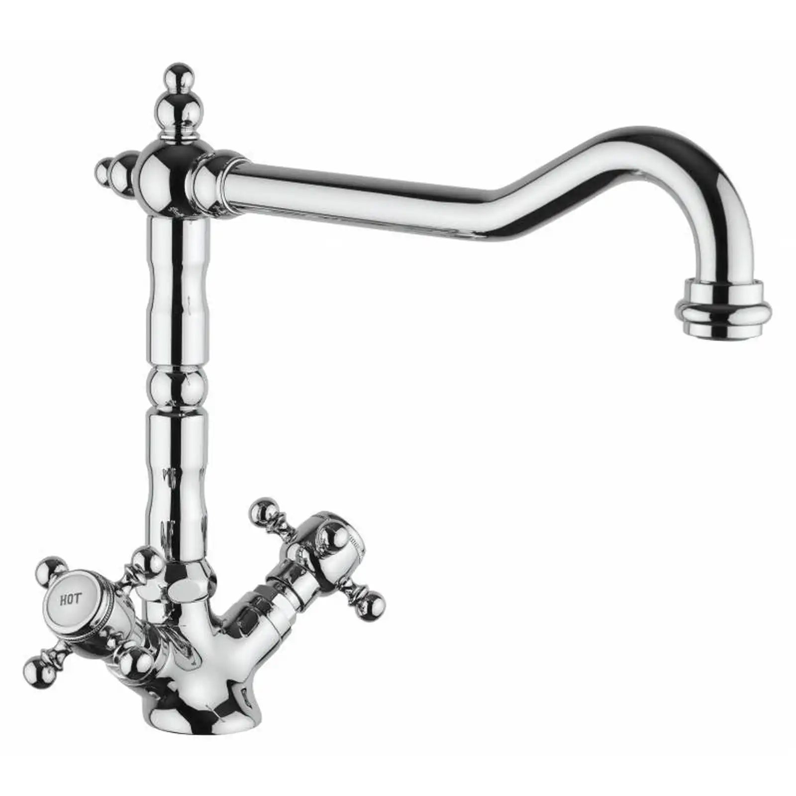Paini Chrome One Tap Hole Baroc Mono Sink Mixer Tap LECR570IA