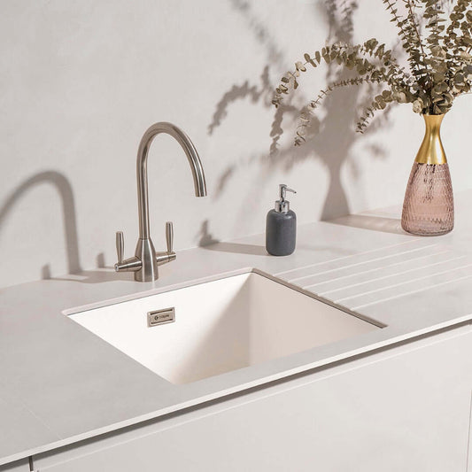 Caple Leesti 400 1.0 Bowl Undermount Granite Kitchen Sink