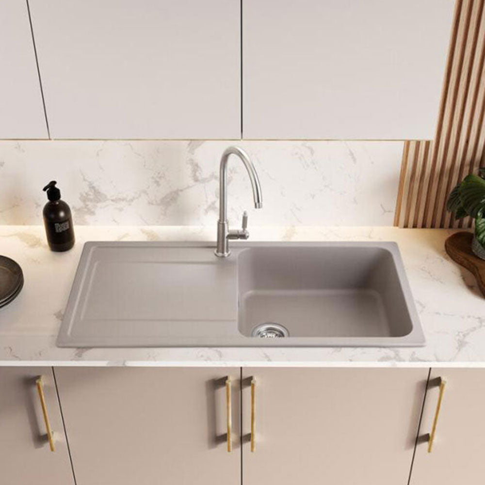 Rangemaster Loa 1.0 Bowl Granite Kitchen Sink & Waste Collection LOA1051 Series