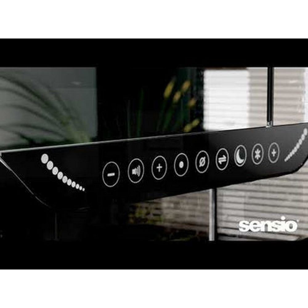 Sensio TrueHue Luka Silver 700x600 Illuminated Cabinet LS30192T0