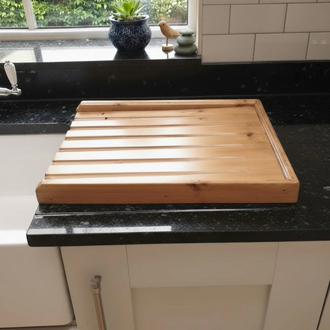 Wooden Kitchen Sink Drainers