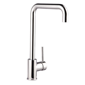 Harlyn Lundy Chrome Single Lever L Spout Kitchen Tap - Lundy-CH