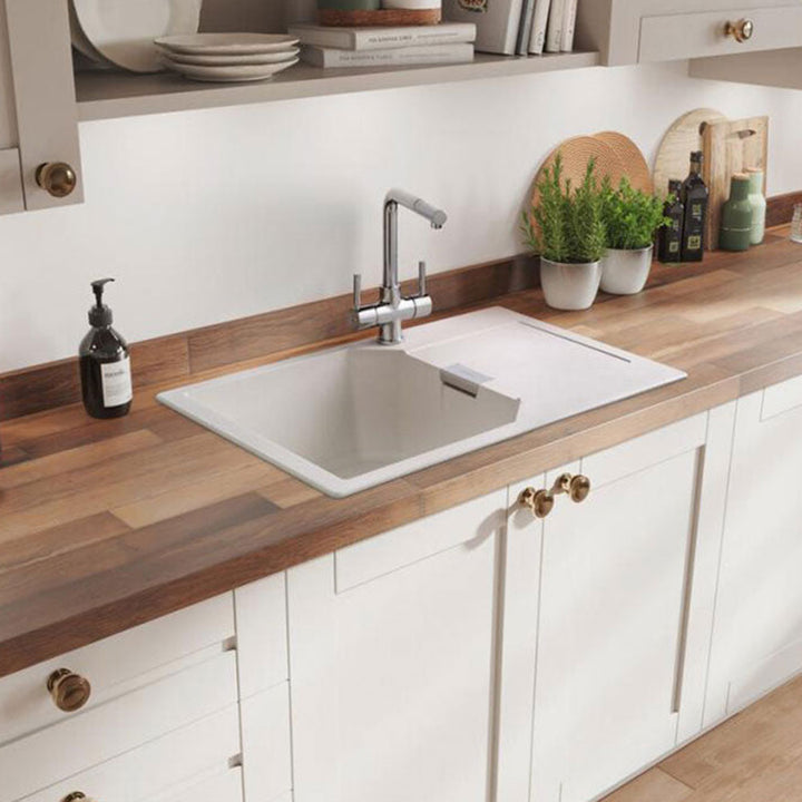Rangemaster Mayon 1.0 Bowl Granite Kitchen Sink & Waste