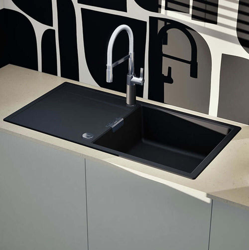 Schock Mono D 100L 1.0 Bowl Granite Kitchen Sink & Waste