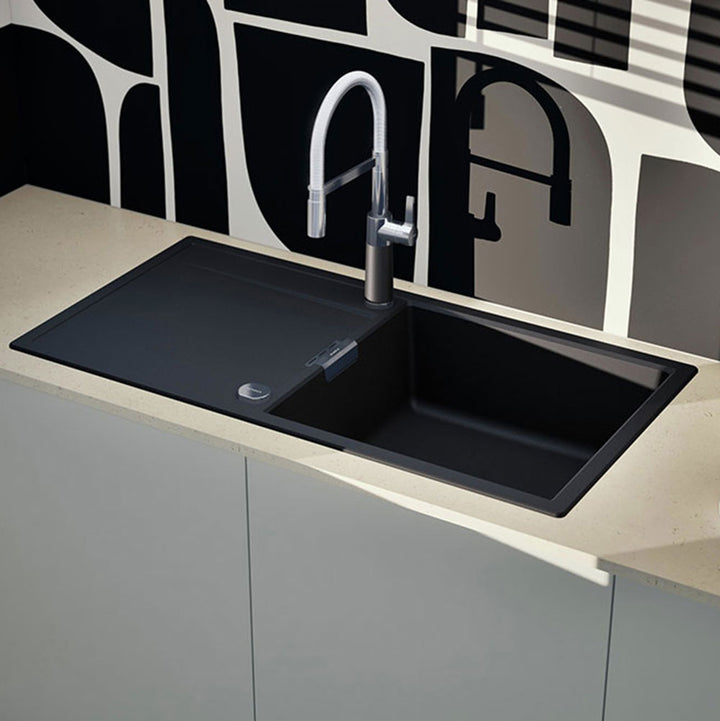 Schock Mono D 100L 1.0 Bowl Granite Kitchen Sink & Waste