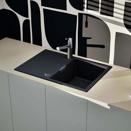 Schock Mono D 100S 1.0 Bowl Granite Kitchen Sink & Waste