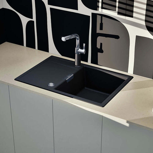 Schock Mono D 100 1.0 Bowl Granite Kitchen Sink & Waste