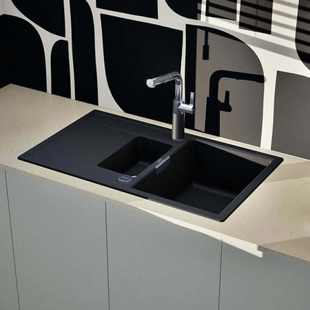 Schock Mono D 150 1.5 Bowl Granite Kitchen Sink & Waste