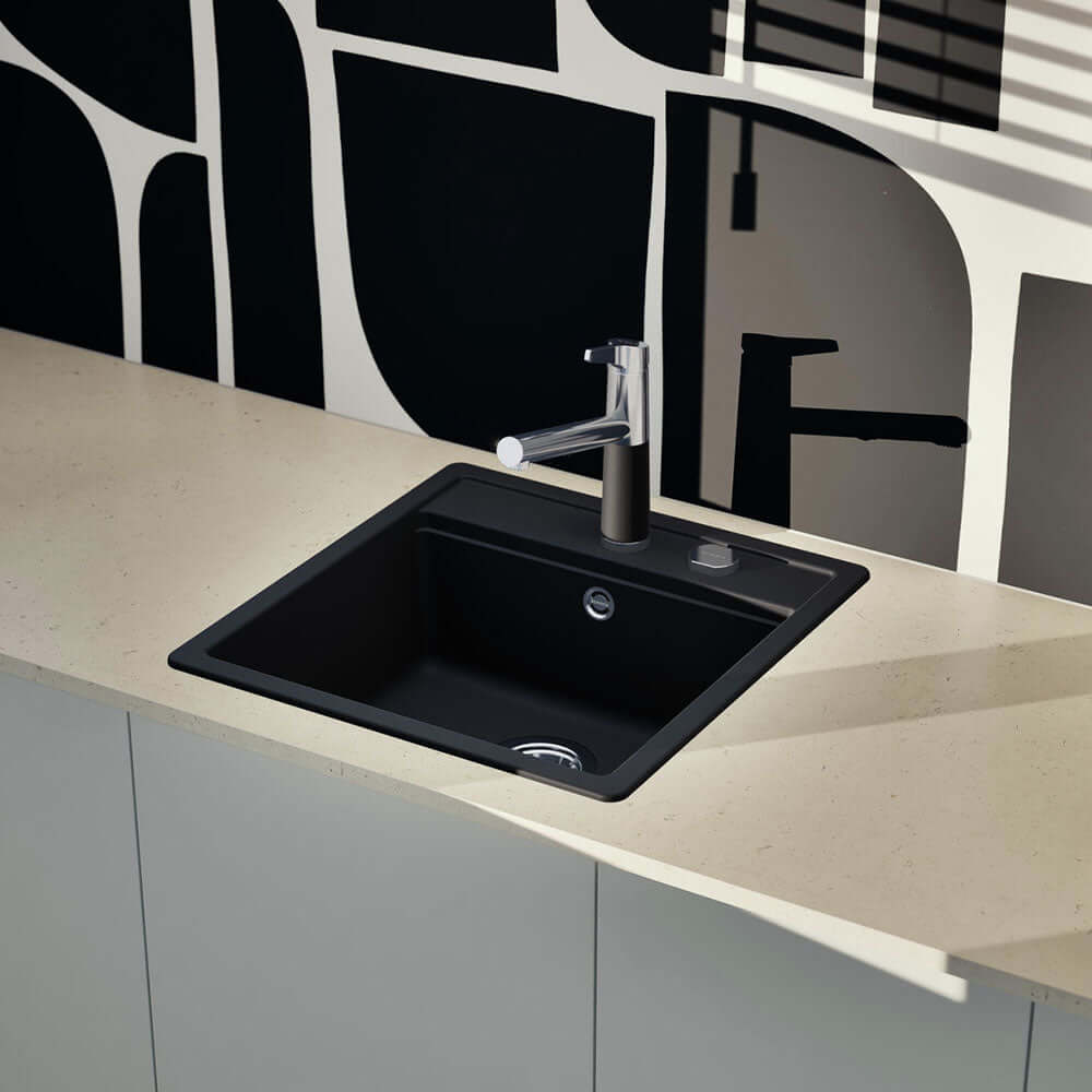 Schock Mono N 100S 1.0 Bowl Granite Kitchen Sink & Waste