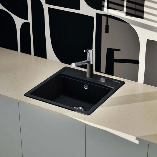 Schock Mono N 100S 1.0 Bowl Granite Kitchen Sink & Waste
