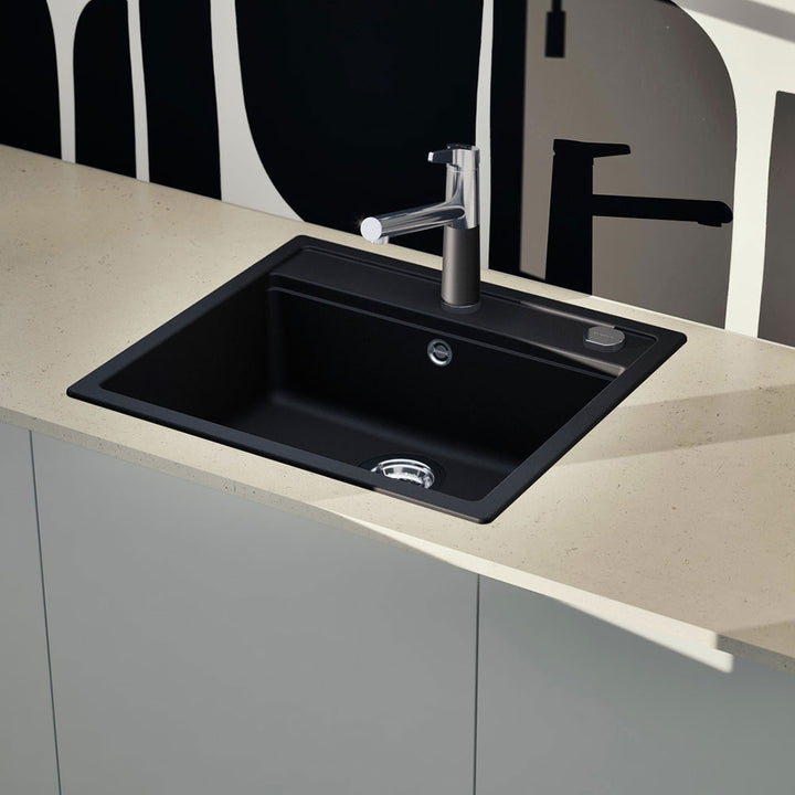 Schock Mono N 100 1.0 Bowl Granite Kitchen Sink & Waste